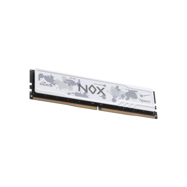 Модуль пам`ятi DDR5 2x16GB/5600 Apacer NOX RGB White (AH5U32G56C522NWAA-2)