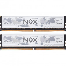 Модуль пам`ятi DDR5 2x16GB/5600 Apacer NOX RGB White (AH5U32G56C522NWAA-2)