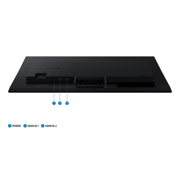 Монiтор Samsung 24" Essential S3 LS24F320 (LS24F320GAIXCI) IPS Black 120Hz