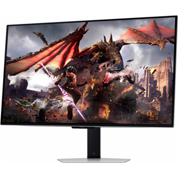 Монітор Samsung 32" Odyssey G80SD (LS32DG800SZXUA) OLED Black Curved 240Hz