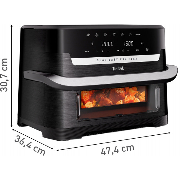 Мультипіч Tefal Dual Easy Fry Flex EY9228E0