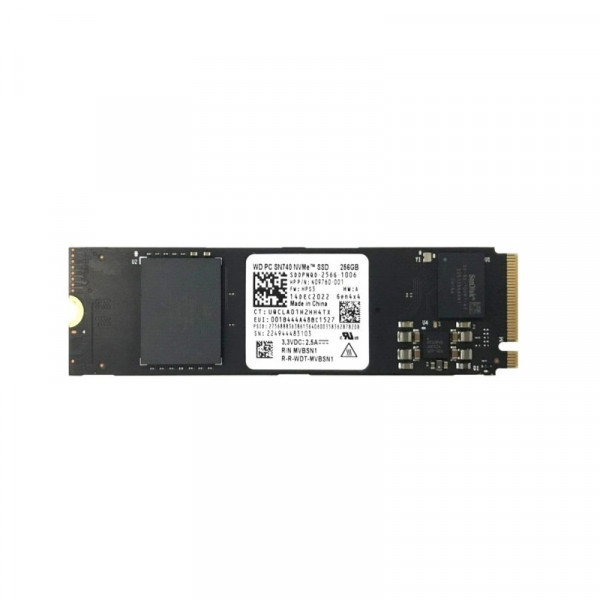 Накопичувач SSD 256GB WD SN740 M.2 2280 PCIe 4.0 x4 3D TLC (WD PC SN740 SDDPNQD 256G)