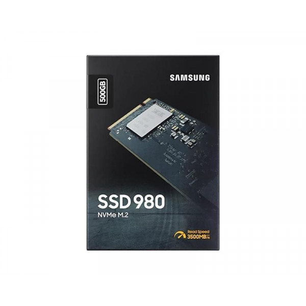 Накопичувач SSD 500GB Samsung 980 M.2 PCIe 3.0 x4 NVMe V-NAND MLC (MZ-V8V500BW)