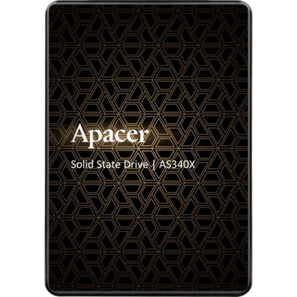 Накопичувач SSD 960GB Apacer AS340X 2.5" SATAIII TLC (AP960GAS340XC-1)