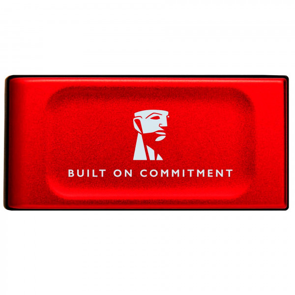 Накопичувач зовнішній SSD Portable USB 2.0ТB Kingston SXS1000 BoC Red (SXS1000R/2000GA)