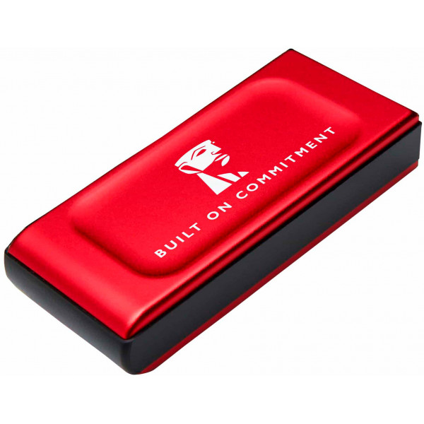 Накопичувач зовнішній SSD Portable USB 2.0ТB Kingston SXS1000 BoC Red (SXS1000R/2000GA)