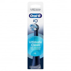 Насадка для зубної електрощітки Braun Oral-B iO RB CBF-4 Ultimate Clean Black (4 шт)