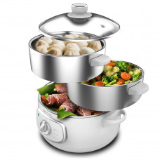 Пароварка Cecotec Vapovita SteelPot White (A01_EU01_100630)