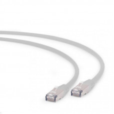 Патч-корд S/FTP Cablexpert (PP6A-LSZHCU-0.5M) литий, 50u "штекер із засувкою, 0.5м, сірий