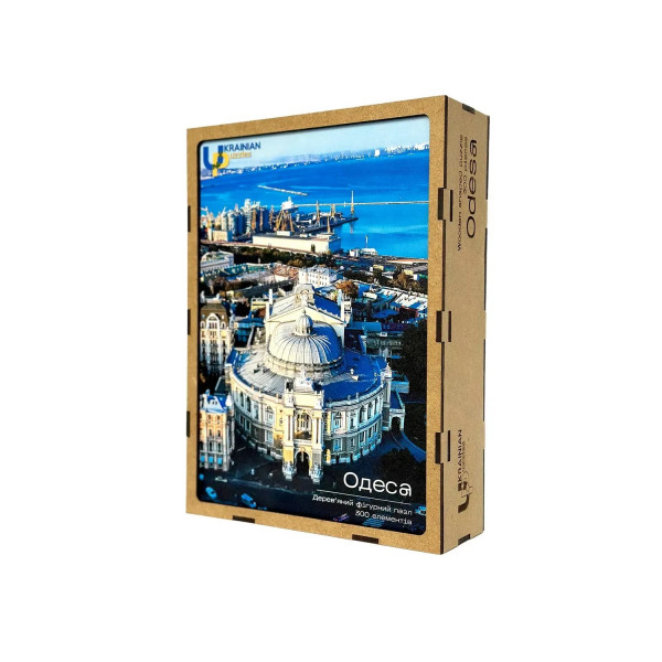 Пазл дерев`яний UkrainianPuzzles Одеса
