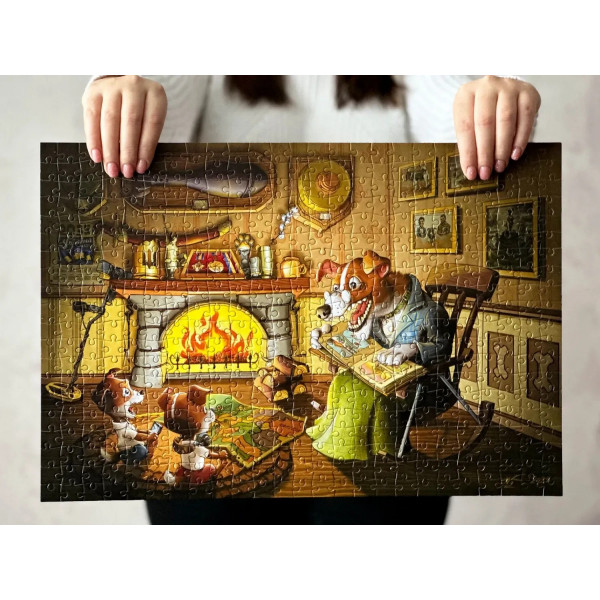 Пазл UkrainianPuzzles Пес Патрон на пенсії