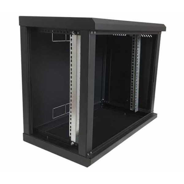 Шафа настінна EServer 9U 600х350х503 (скло) (ES-Е935B)
