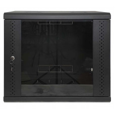 Шафа настінна EServer 9U 600х350х503 (скло) (ES-Е935B)