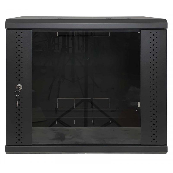 Шафа настінна EServer 9U 600х350х503 (скло) (ES-Е935B)