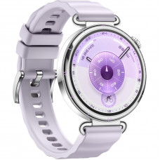Смарт-годинник Huawei Watch GT 6 41mm Steel with Purple Fluoroelastomer Strap (55020FTM)