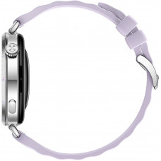 Смарт-годинник Huawei Watch GT 6 41mm Steel with Purple Fluoroelastomer Strap (55020FTM)
