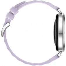 Смарт-годинник Huawei Watch GT 6 41mm Steel with Purple Fluoroelastomer Strap (55020FTM)