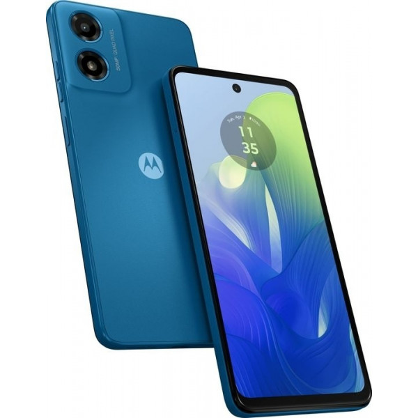 Смартфон Motorola Moto G04s 4/128GB Satin Blue (PB360042UA)