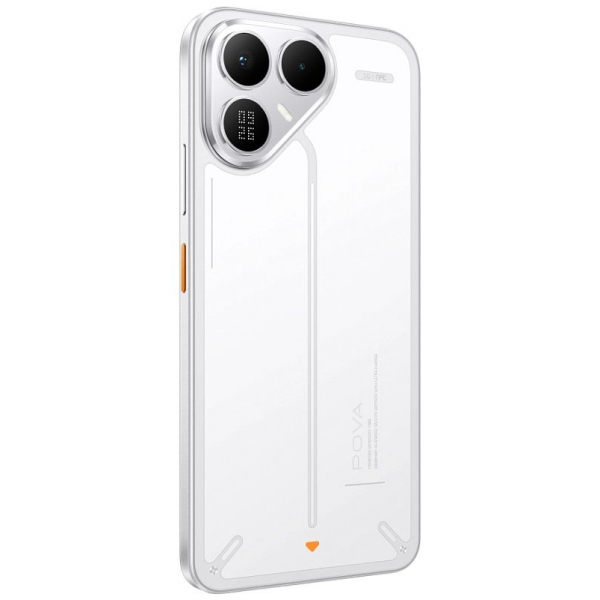 Смартфон Tecno Pova 8 5G (LK6) 8/256GB Arc White (4894947132308)