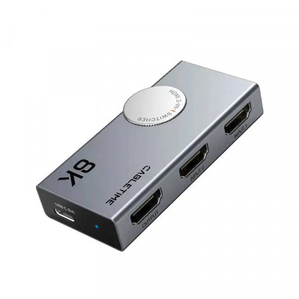 Сплітер Cabletime 4К HDMI Black (CP34G)