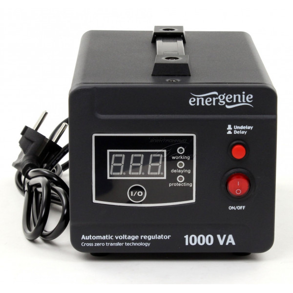 Стабілізатор EnerGenie EG-AVR-D1000-01 1000VA