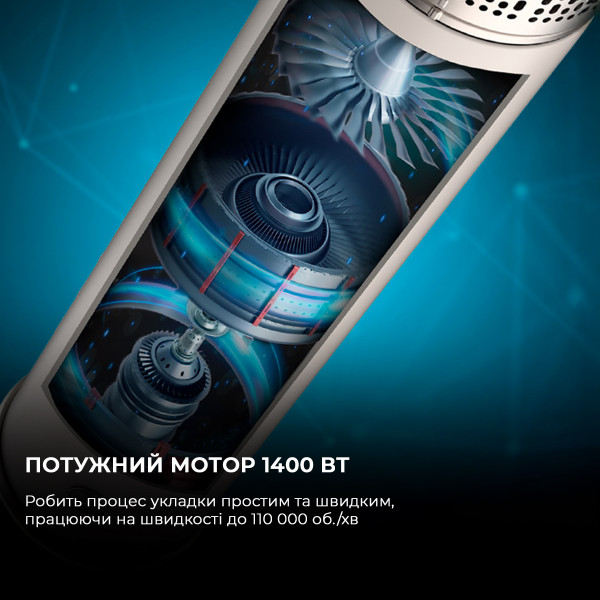 Стайлер Cecotec Bamba CeramicCare 14in1 AirGlam Champagne (CCTC-00252)