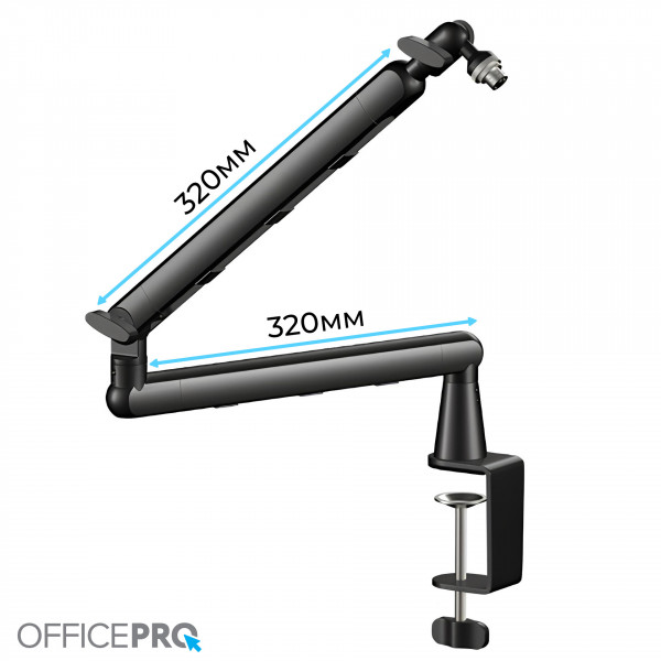 Стійка-пантограф OfficePro SA144B Black