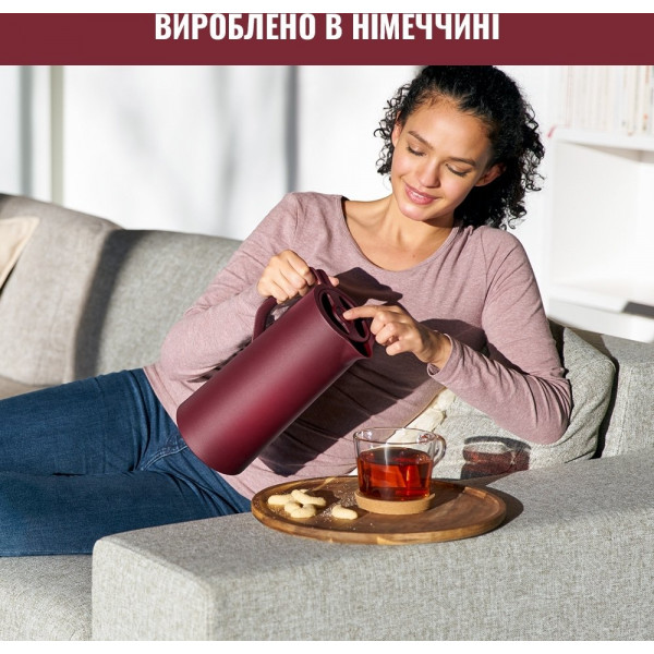 Термоглечик Tefal Motiva 1 л Burgundy (N4170210)