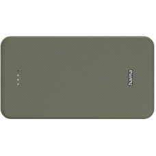 Універсальна мобільна батарея Hama 20000mAh 15W Green (00201716)