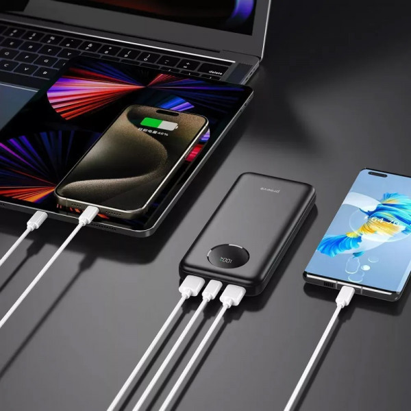 Універсальна мобільна батарея Proove Illuminator SE 22.5W 10000mAh Black (PBIL10212201)