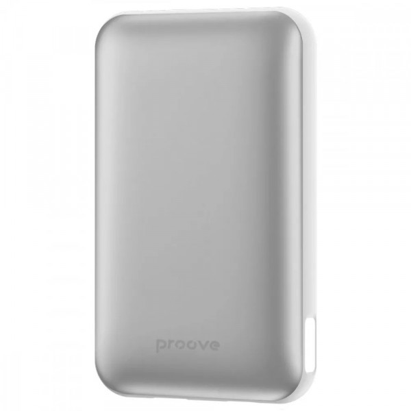 Універсальна мобільна батарея Proove Vibe Energy Plus 22.5W 10000mAh Silver/White (PBVE15012206)