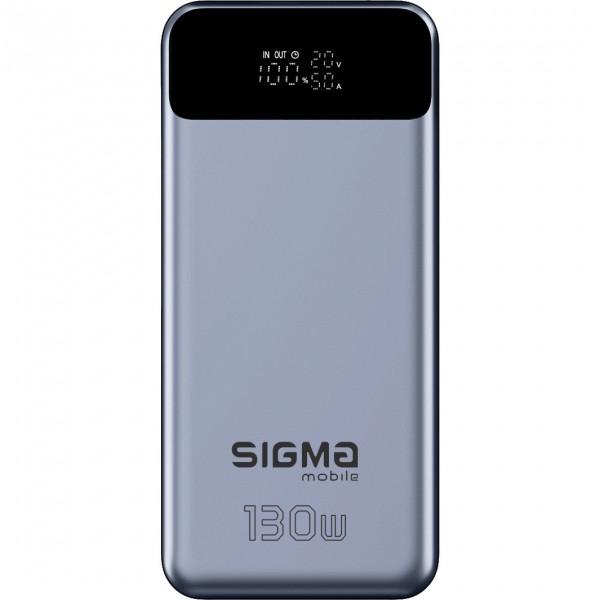 Універсальна мобільна батарея Sigma mobile X-Power SI30A7QLX 30000mAh Silver (4827798479117)