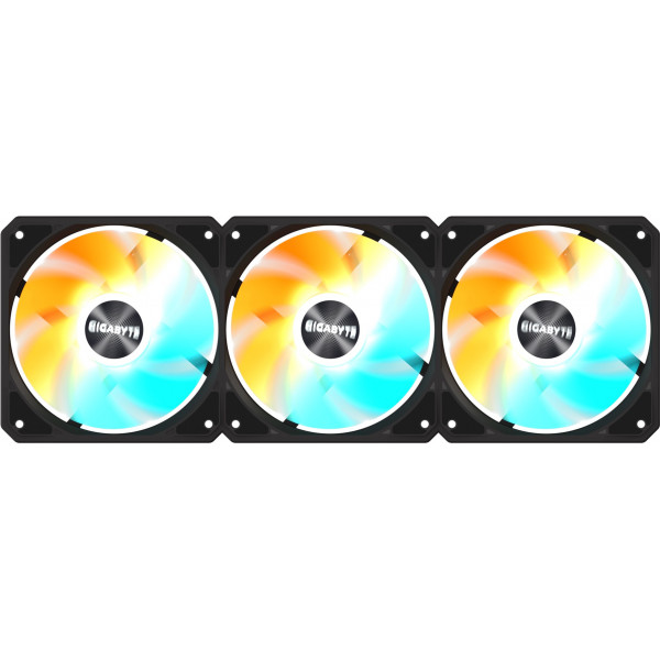 Вентилятор Gigabyte EZ Chain Fan 120 3-Pack Black (GP-GBT EZFAN1203)