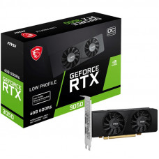 Відеокарта GF RTX 3050 6GB GDDR6 Low Profile E OC MSI (GeForce RTX 3050 LP E 6G OC)