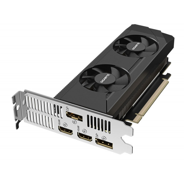 Відеокарта GF RTX 3050 6GB GDDR6 Low Profile OC Gigabyte (GV-N3050OC-6GL)