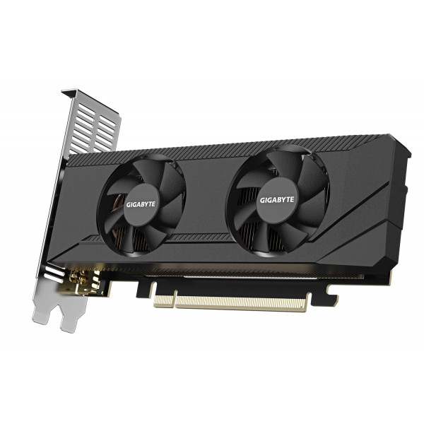 Відеокарта GF RTX 3050 6GB GDDR6 Low Profile OC Gigabyte (GV-N3050OC-6GL)