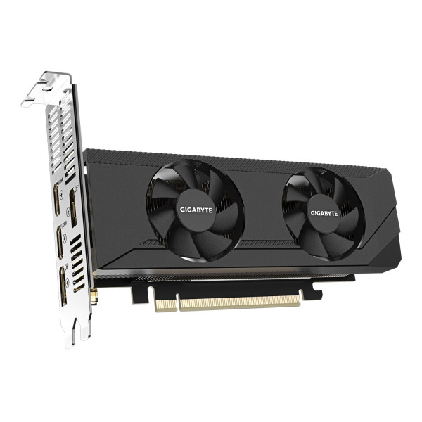 Відеокарта GF RTX 3050 6GB GDDR6 Low Profile OC Gigabyte (GV-N3050OC-6GL)