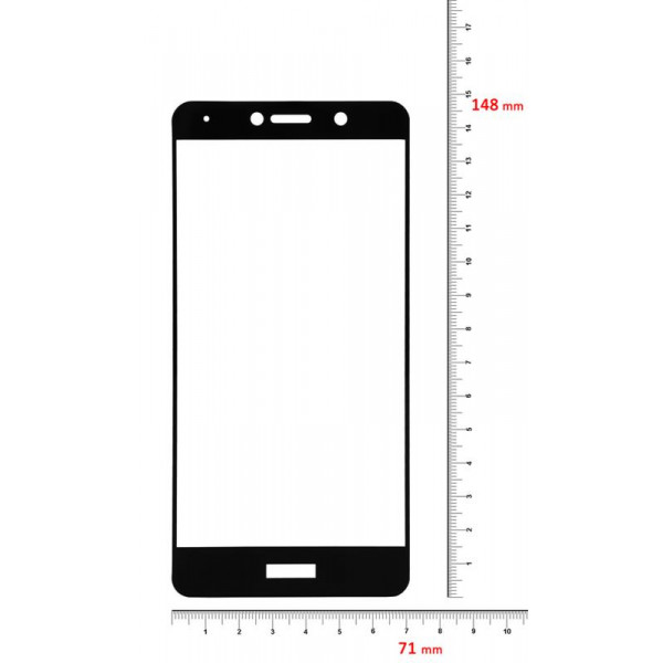Захисне скло BeCover для Huawei Y7 Prime 2018 Black (702233)