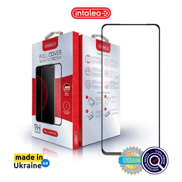 Захисне скло Intaleo Full Glue для Realme C67 Black (1283126590047)