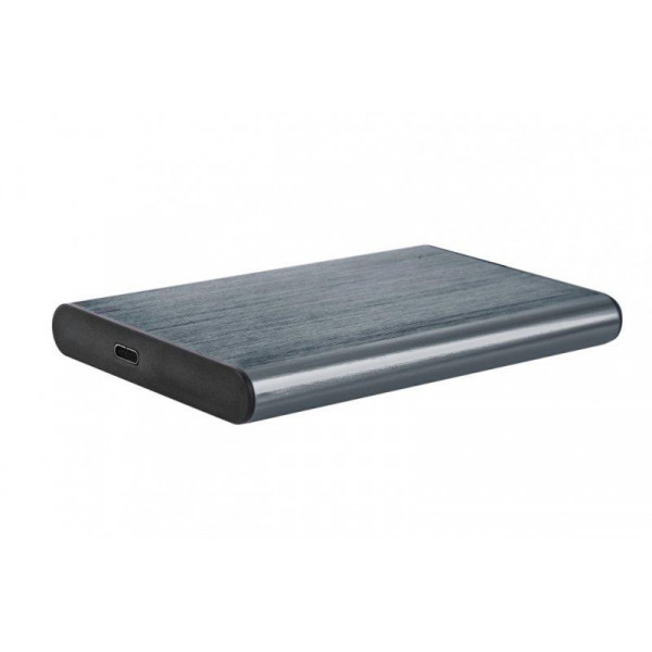 Зовнішня кишеня Gembird SATA HDD 2.5", USB 3.1, алюміній, Grey (EE2-U3S-6-GR)