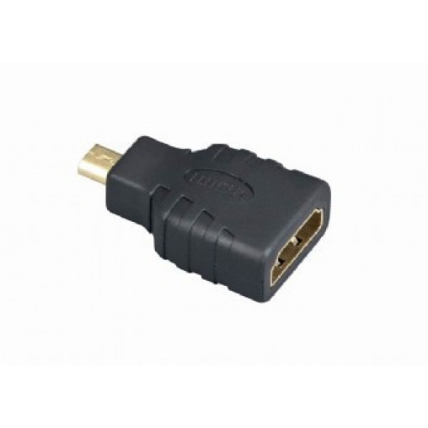 Адаптер Cablexpert HDMI - microHDMI (F/M), чорний (A-HDMI-FD)