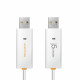 Адаптер J5create USB-A/USB-A (M/M), 1.8 м, White (JUC400-N)