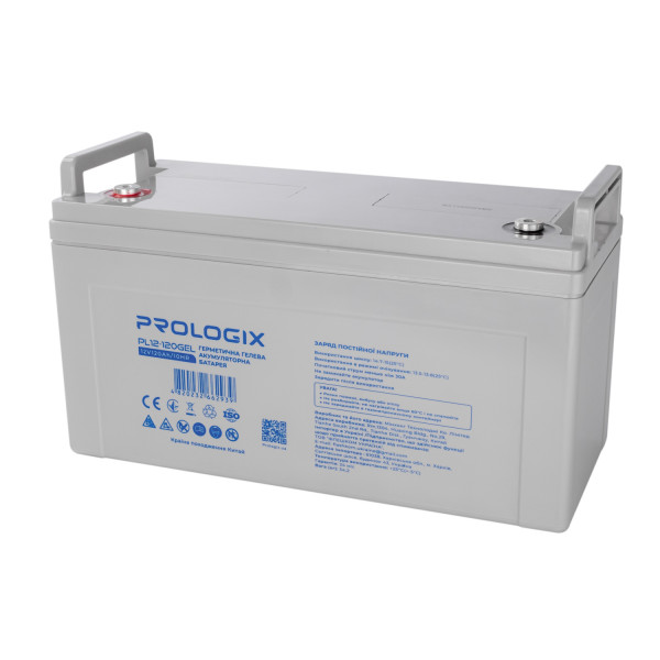 Акумуляторна батарея Prologix 12V 120AH (PL12-120GEL) GEL