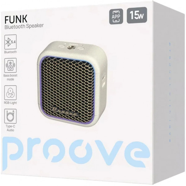 Акустична система Proove Funk Beige Gold (PSFN1501AP22)
