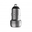 Автомобільний зарядний пристрій ColorWay 2USB (Type-C PD35W + USB QC3.0 35W) 70W Gray (CW-CHA066PD-GR)