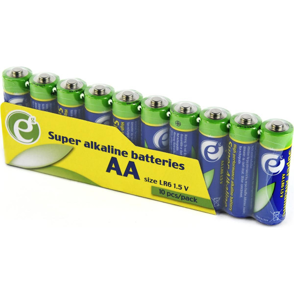 Батарейка EnerGenie Super Alkaline AA/LR06 10 шт (EG-BA-AASA-01)