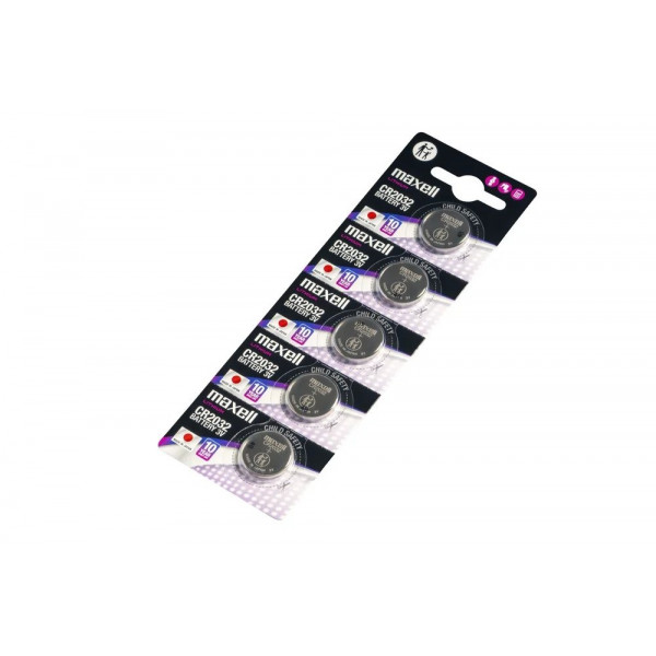 Батарейка Maxell Lithium CR2032 BL 5 шт