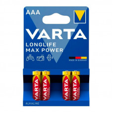 Батарейка Varta Longlife Max Power AAA/LR03 BL 4шт