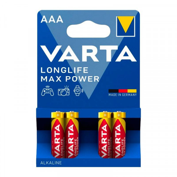 Батарейка Varta Longlife Max Power AAA/LR03 BL 4шт