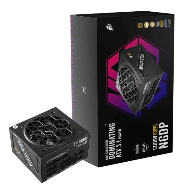 Блок живлення 1stPlayer HA-1200BA4 1200W (NGDP-GLD-1200-BK-EU)